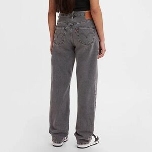 LEVI’S 501® '90S WOMEN'S JEANS - SIZE 24W x 30L - Grey/Faded Black Wash